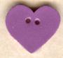 Button - Lilac Small Heart